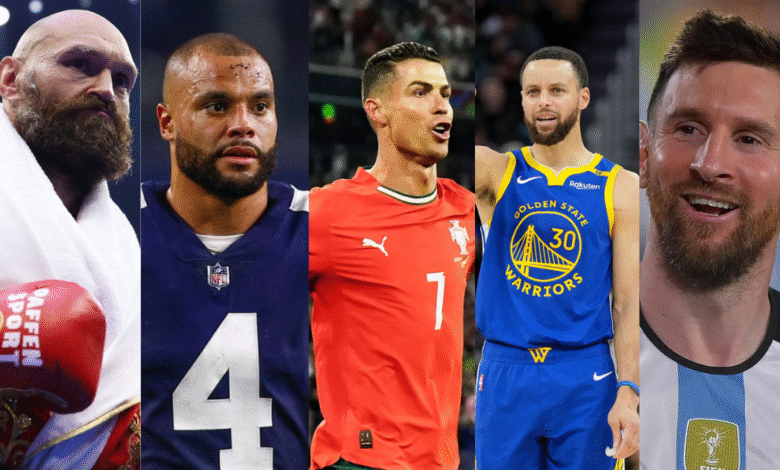 Top 5 Richest Sportsmen in the World in 2025