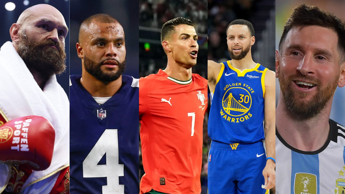 Top 5 Richest Sportsmen in the World in 2025