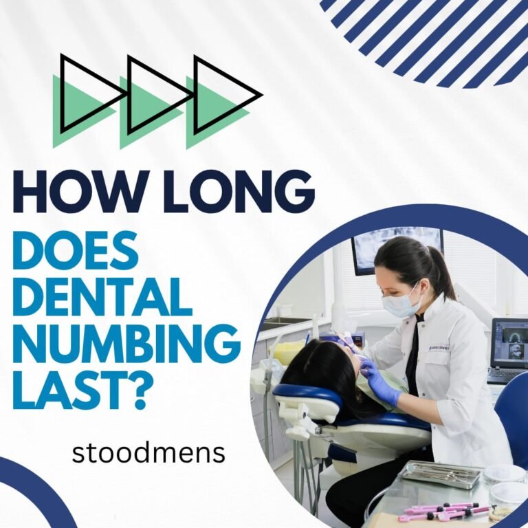 How long does dental numbing last