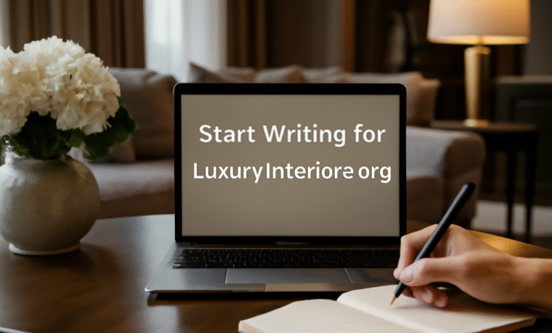 Start Writing for LuxuryInteriors.org