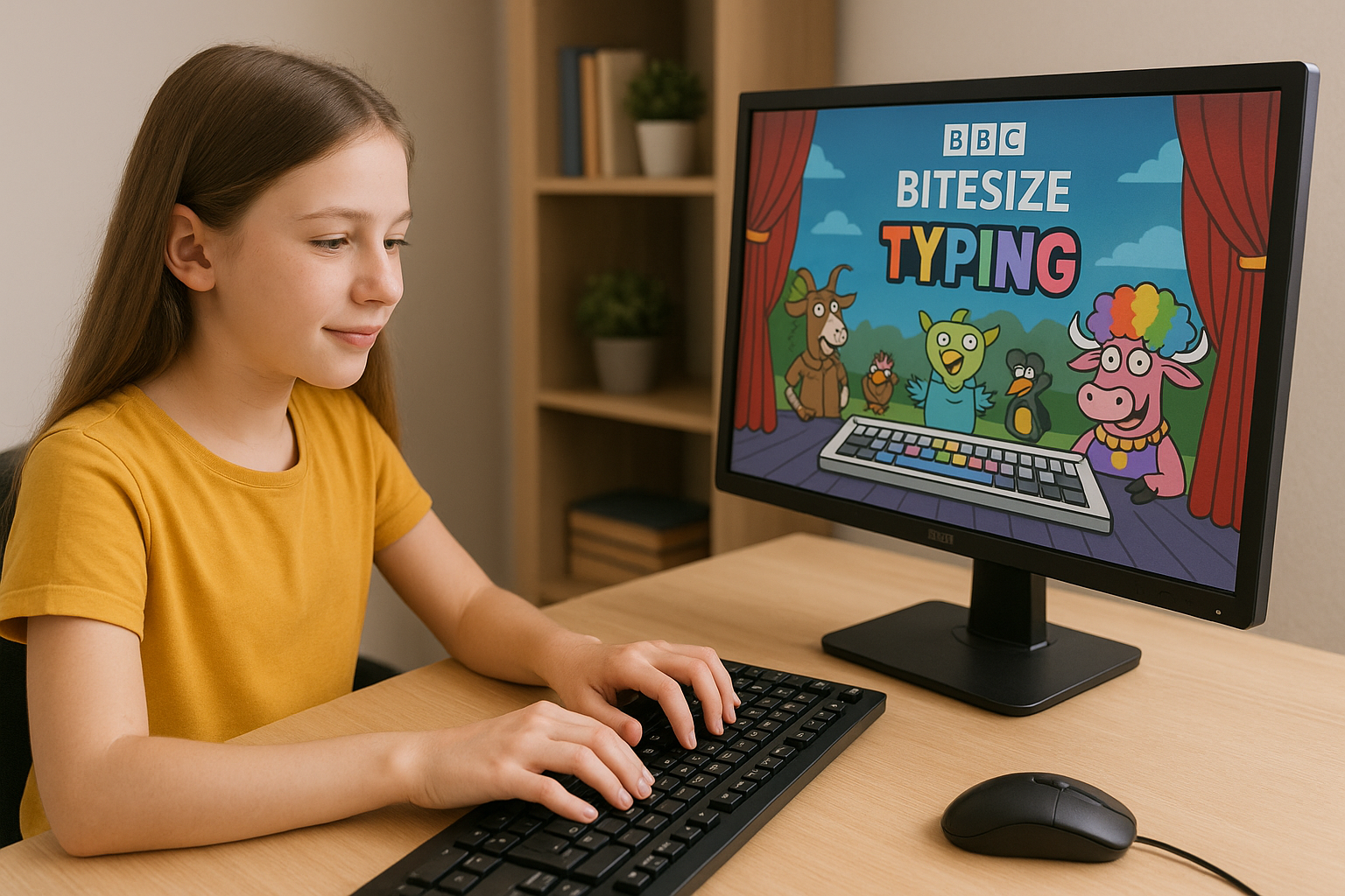 BBC Bitesize Typing
