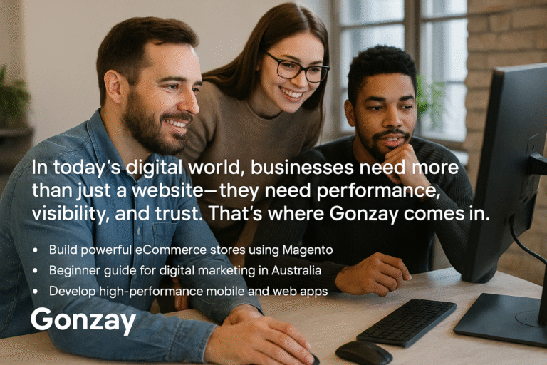 Gonzay – Magento, App Development, and SEO Agency in Australia Helping Businesses Grow Smarter